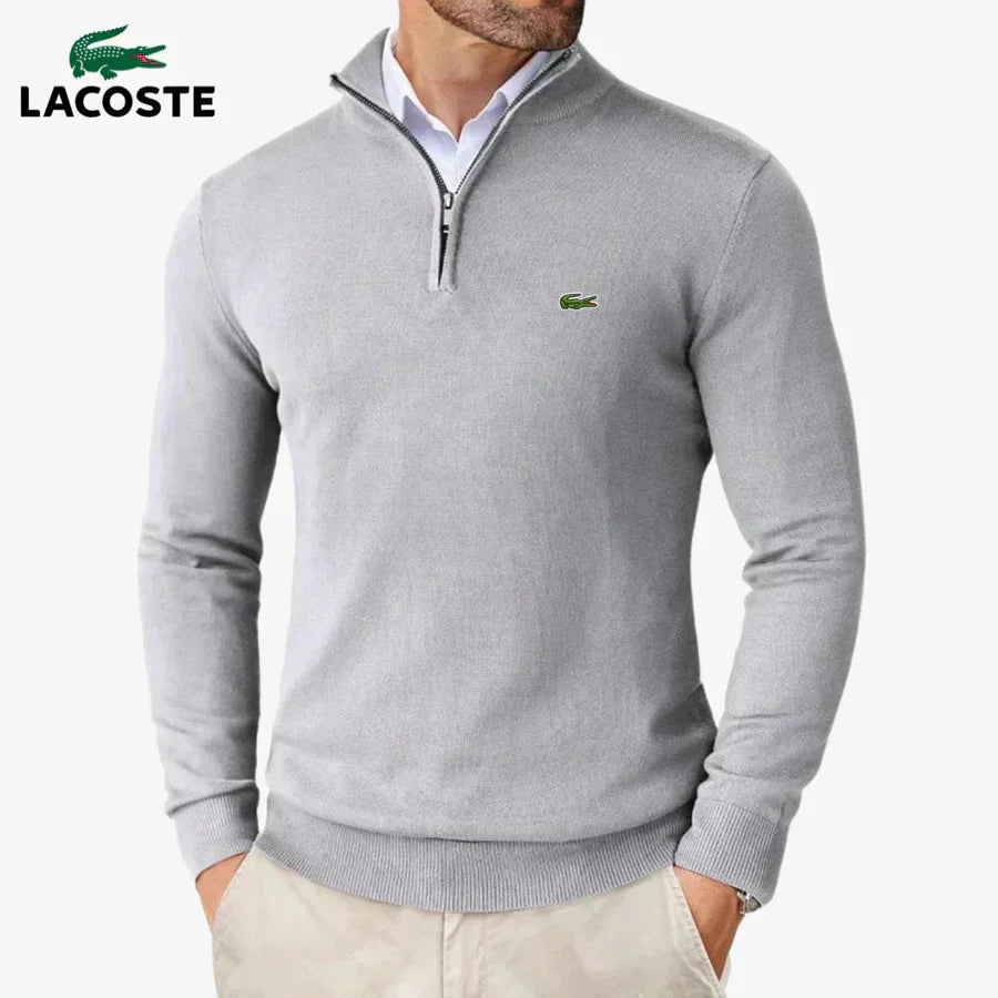 LC™ - Maglione da uomo con mezza zip