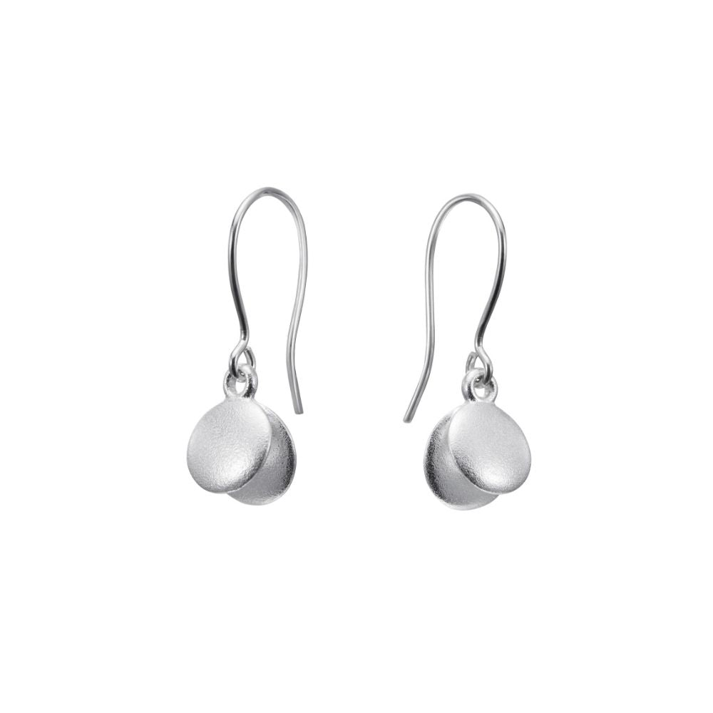 Kalevala Lucky Pearl small earrings, silver Kalevala Modern