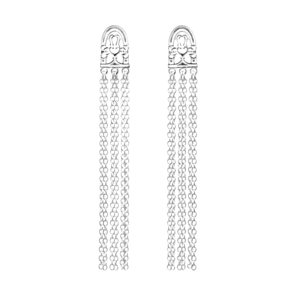 Kalevala Birds of Paradise earrings, silver, pin, Kalevala Originals