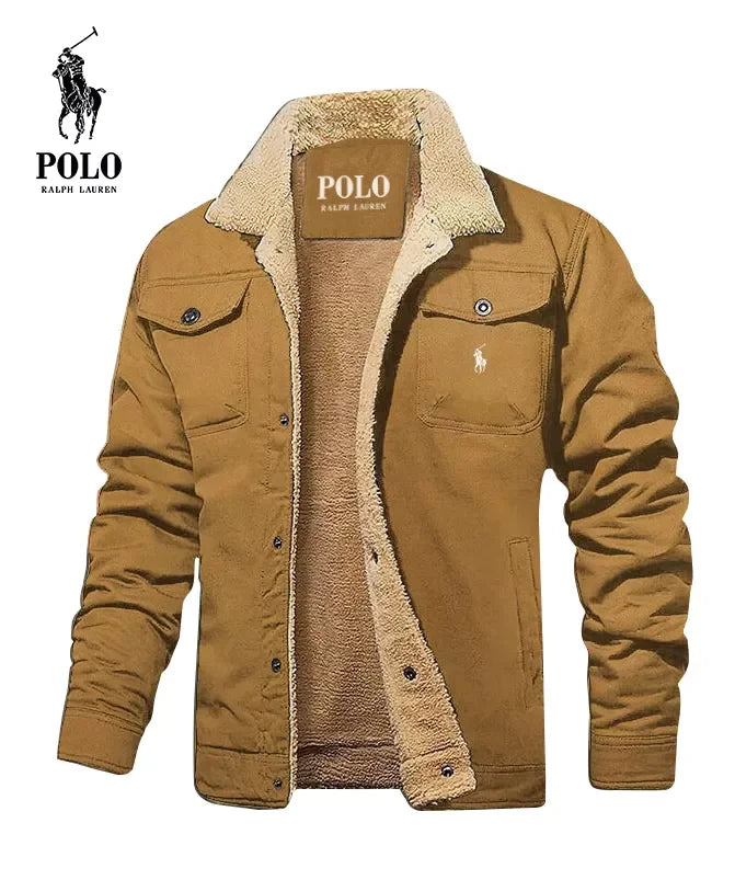 Giacca Heritage con fodera in sherpa