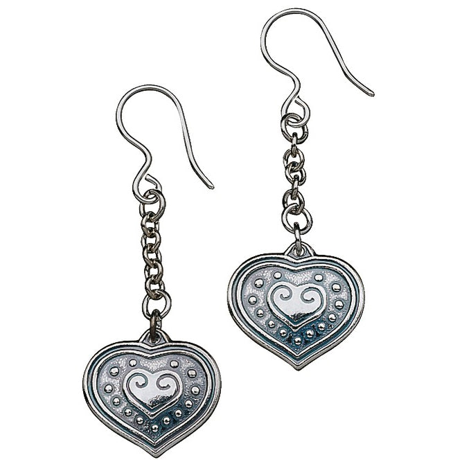 Kalevala Eura Heart Earrings silver